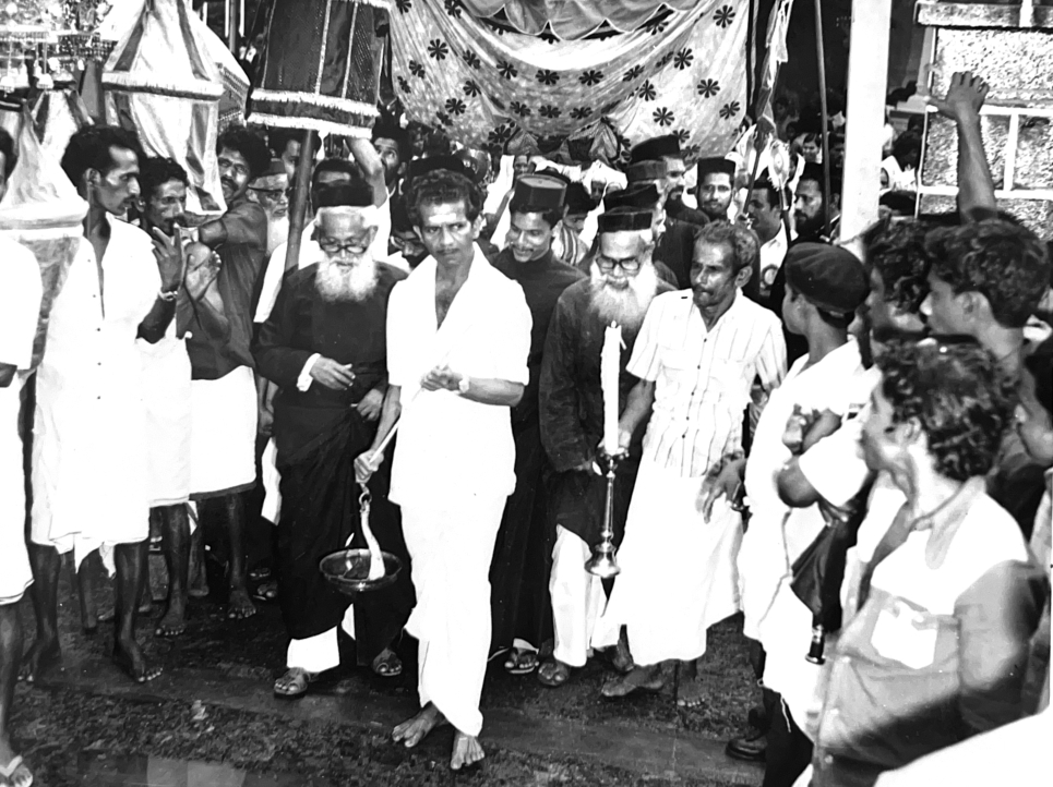 Chakkalakkal Nair lamp procession